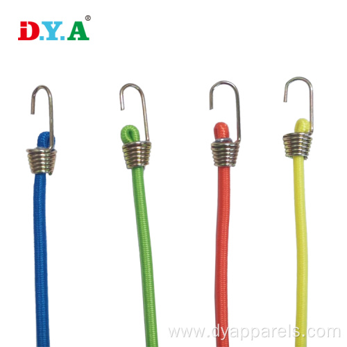 Factory directly 5 mm bungee cords with hook